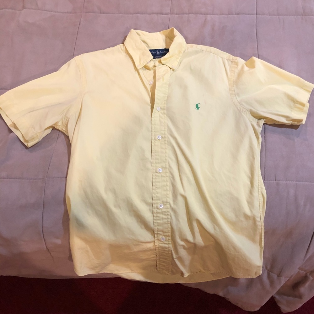 Men’s Ralph Lauren polo short sleeve button down